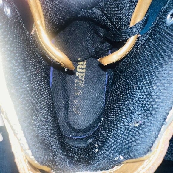 Supra Muska 001 Skytop Metallic Gold / Black S13021K Youth 5 - Picture 9 of 11